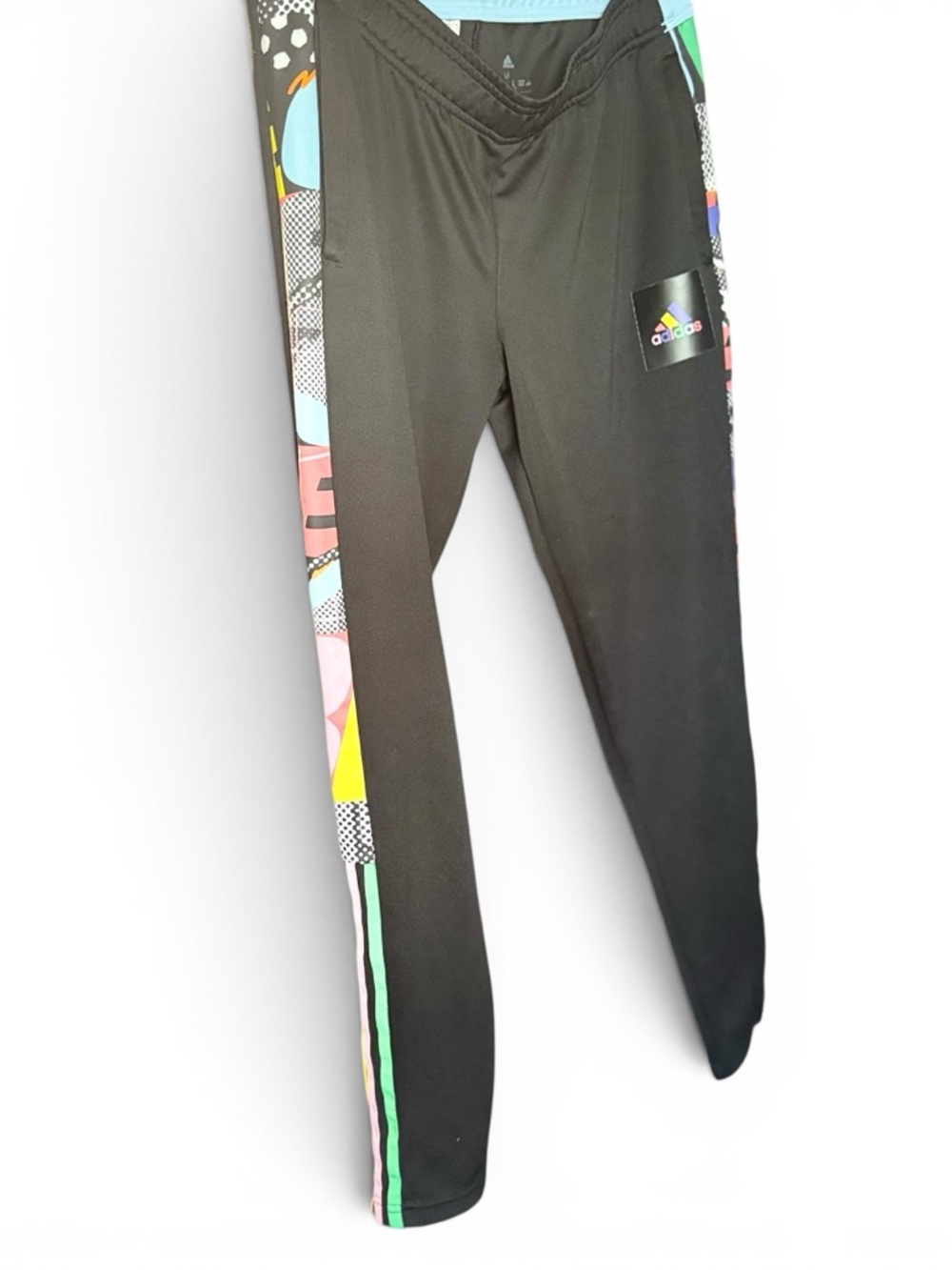 Adidas Tiro Track Pants Rare Size M with Color-Block Side Panels